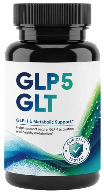 GLP5 GLT Capsules product bottle